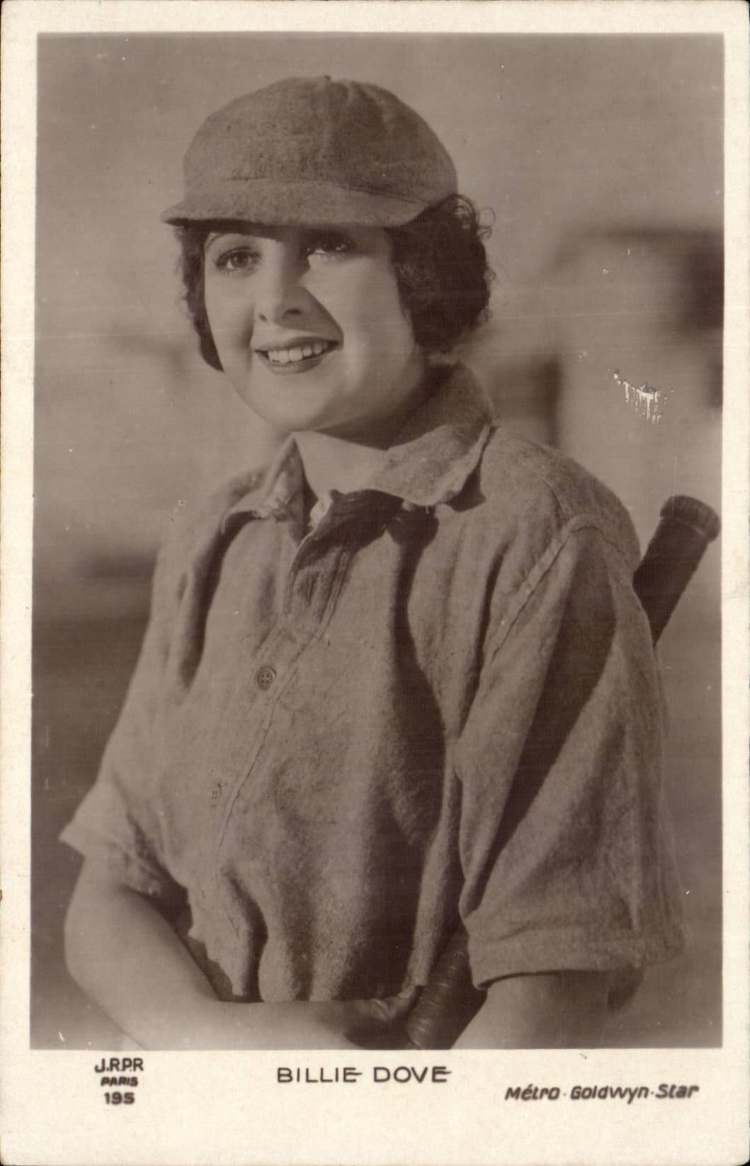 CPA Fantasy Woman Billie Dove Subway Goldwyn star Actress Actress