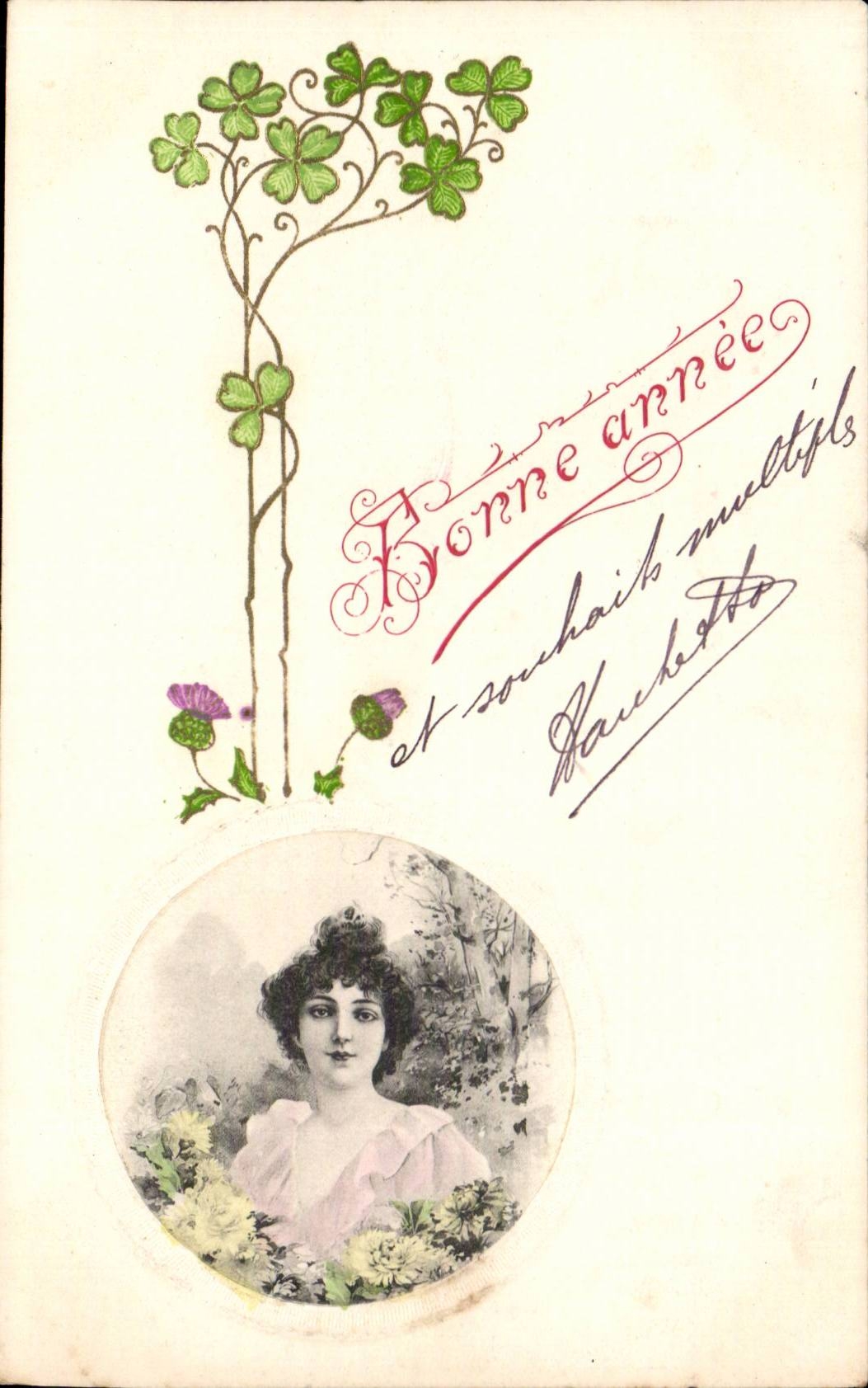 CPA Fantasy Woman Happy New Year