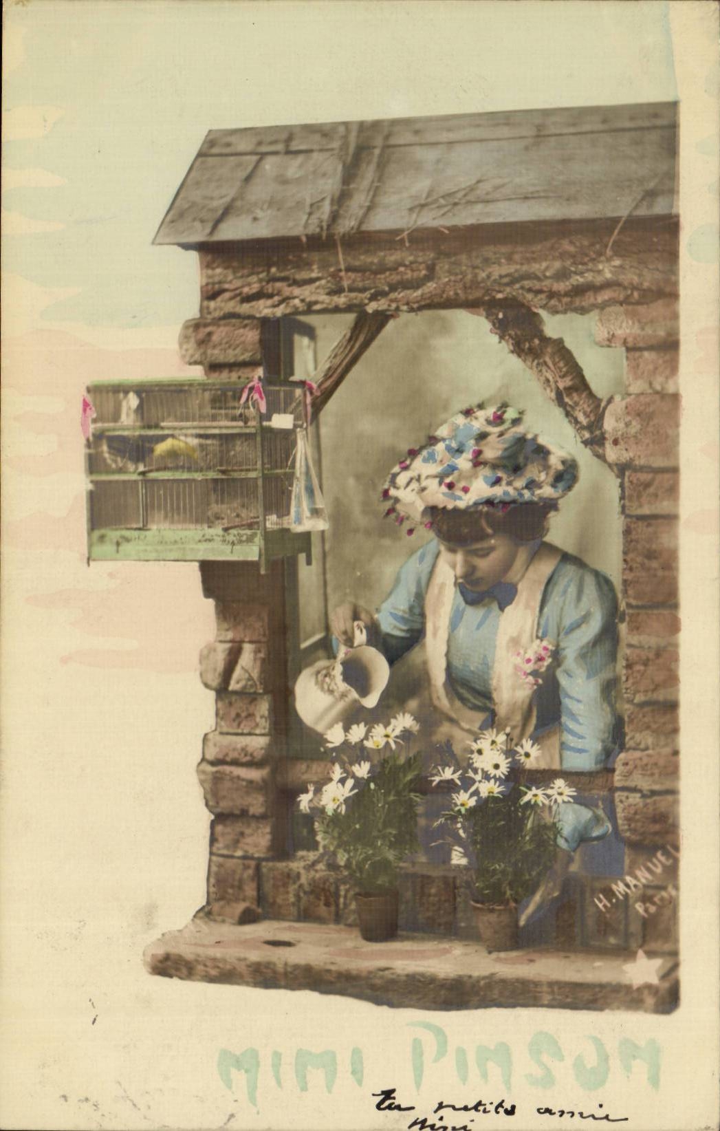 CPA Fantasy Woman Mimi Finch