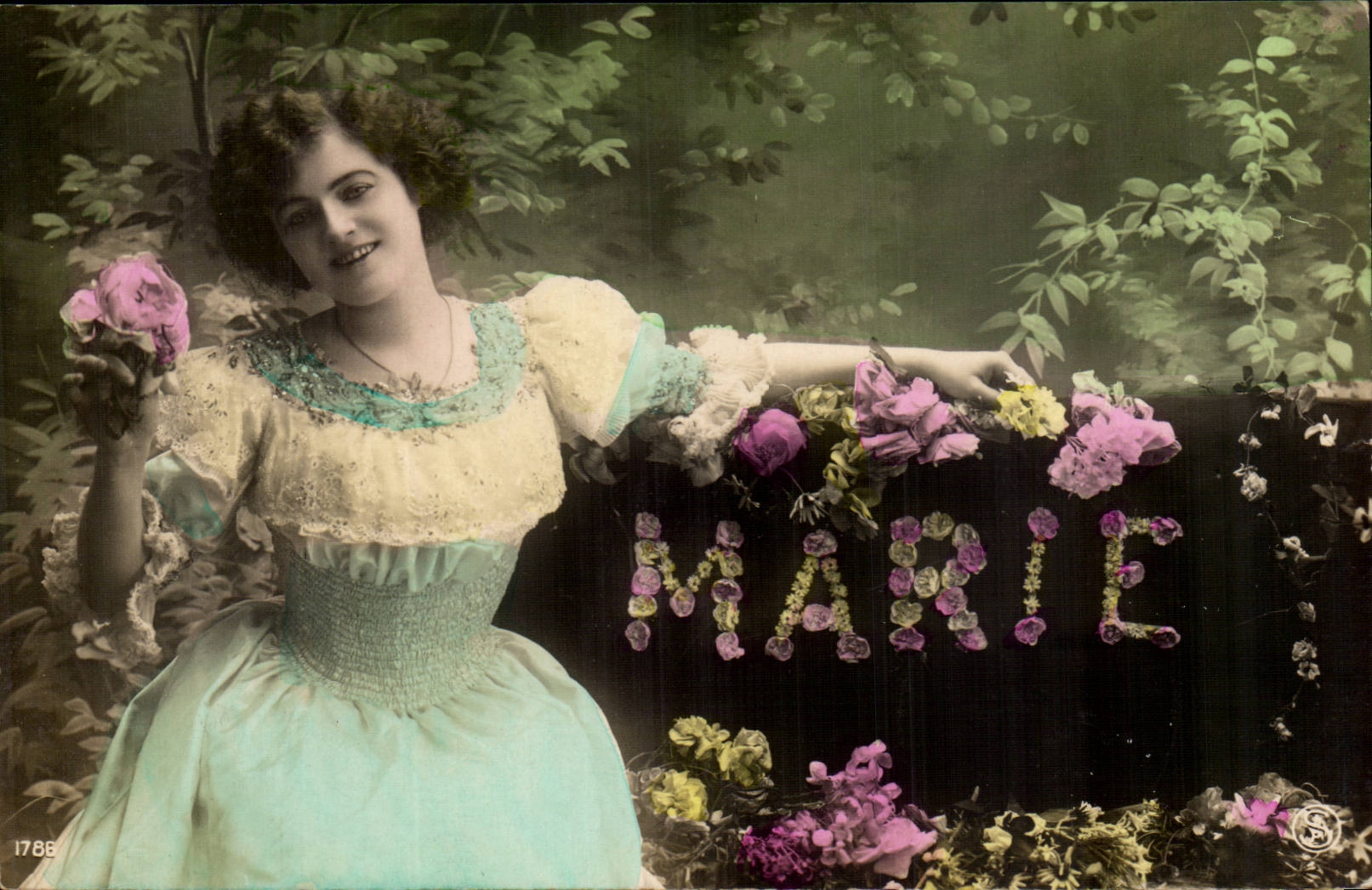 CPA Fantasy Woman Marie First name