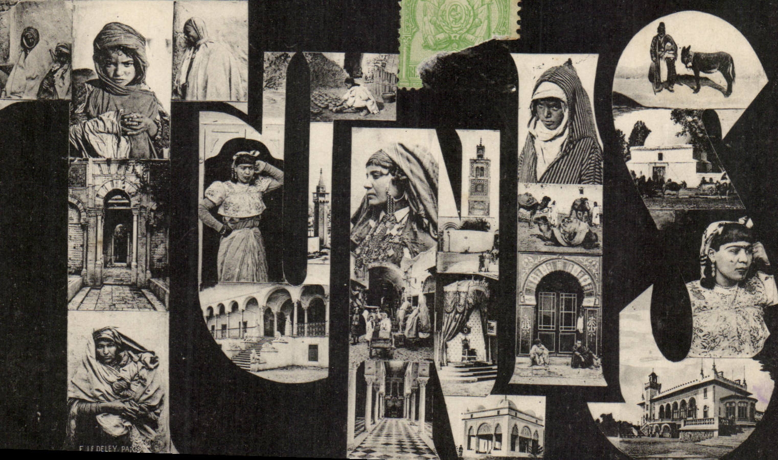 Tunisia CPA Tunis (ass donkey)