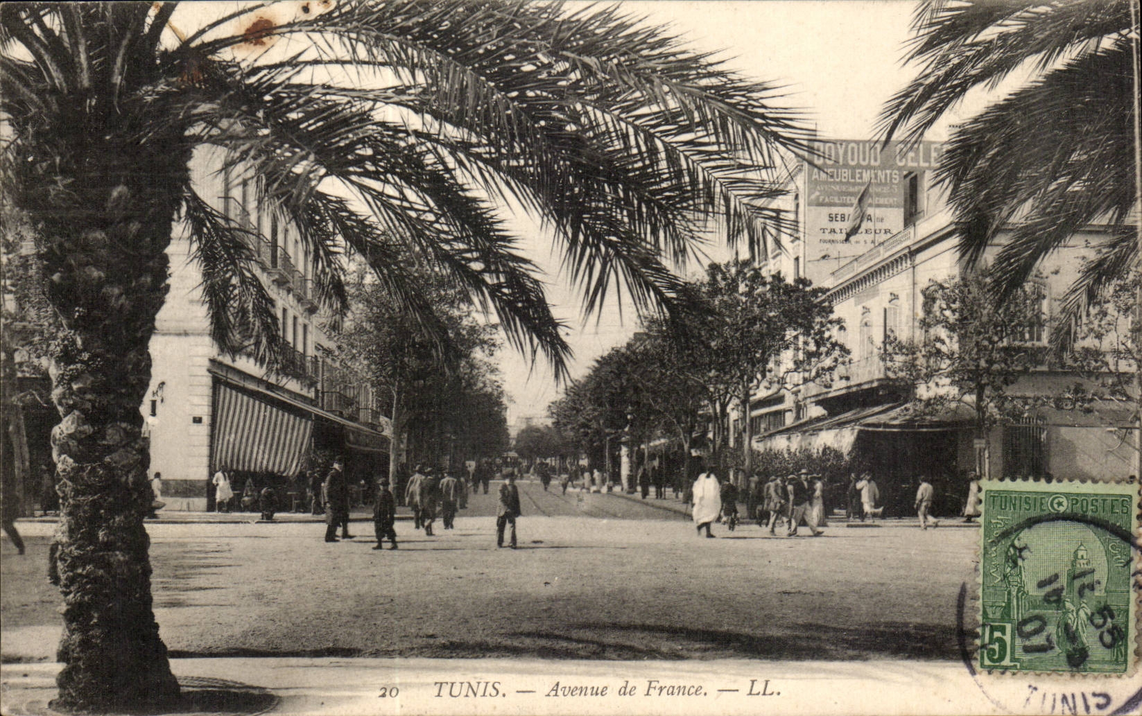 Tunisia Tunis CPA Which occurred of France