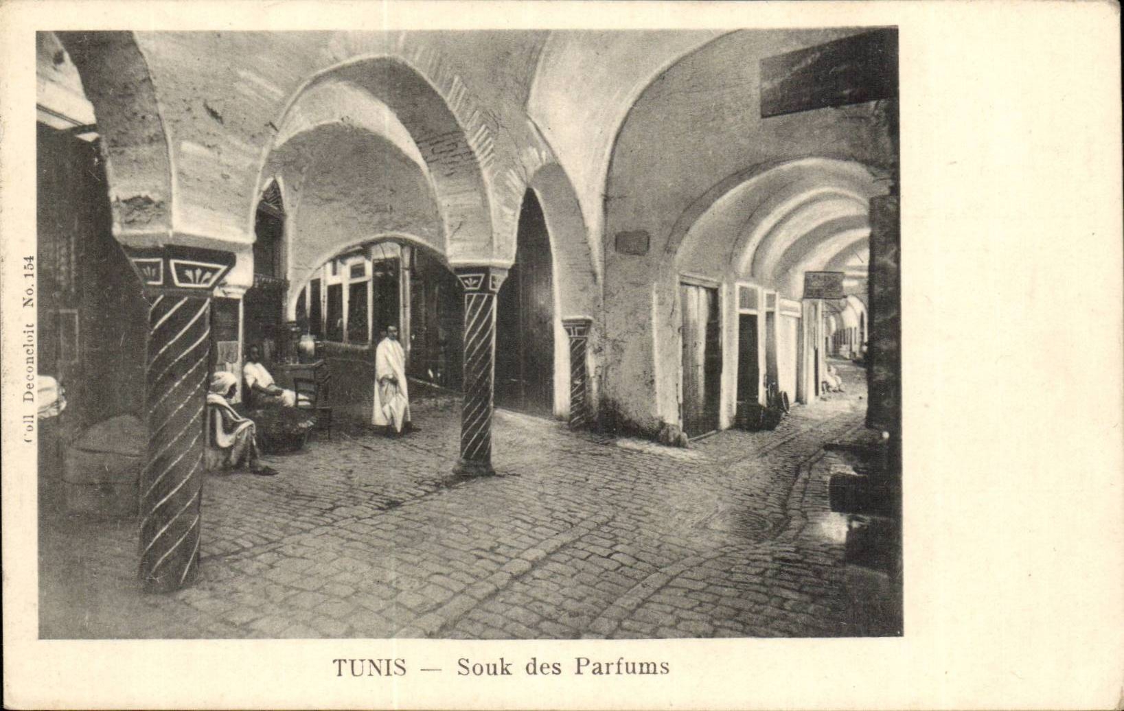 Tunesien Tunis CPA Souk der Duftstoffe