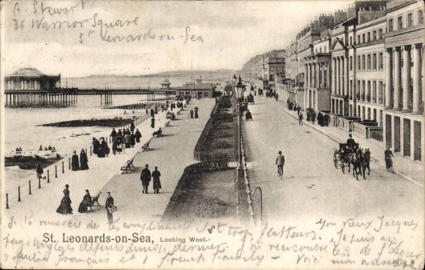 The United Kingdom CPA St Leonards one sea Looking West