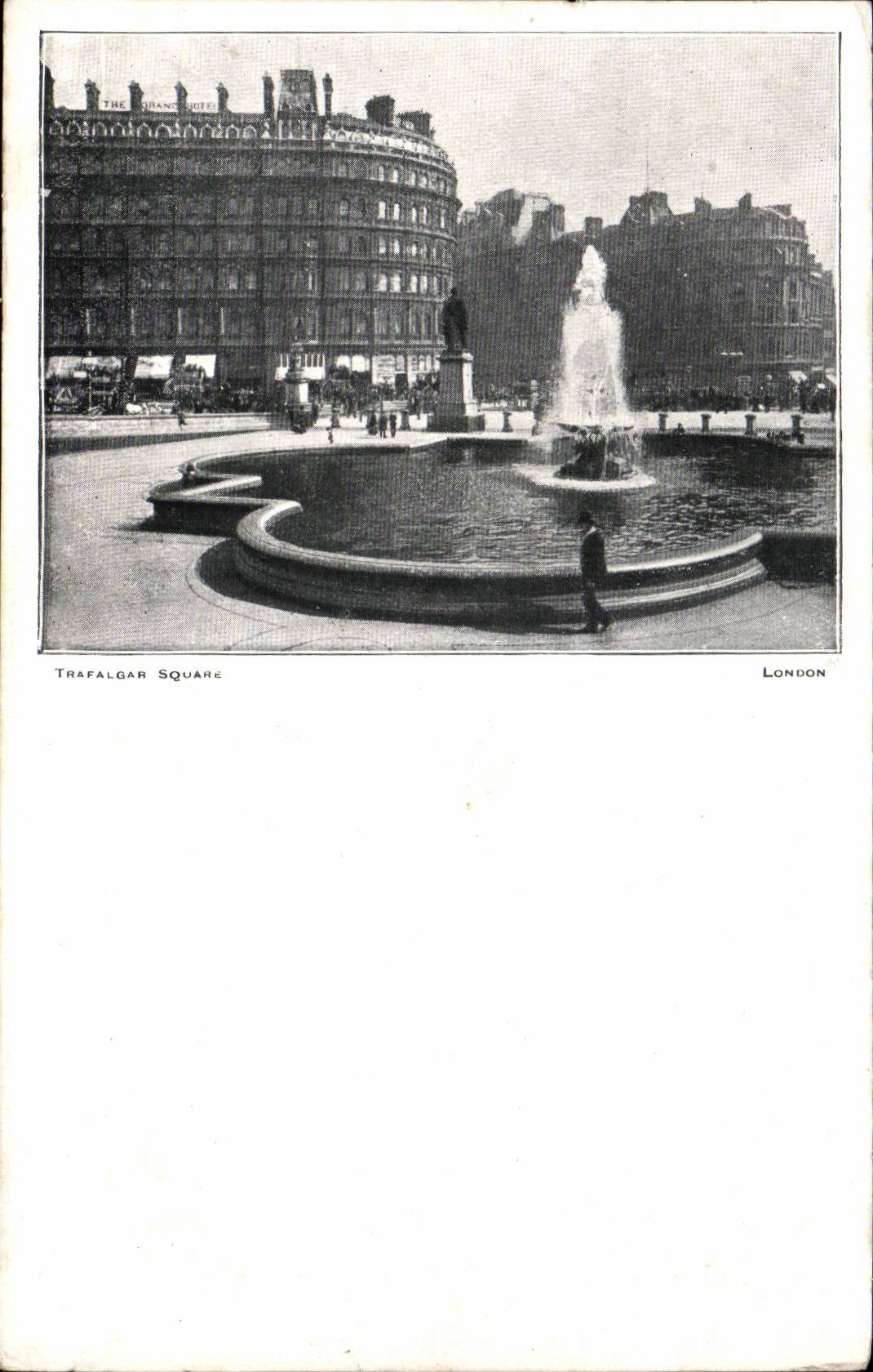 The United Kingdom CPA London London Trafalagar Public garden