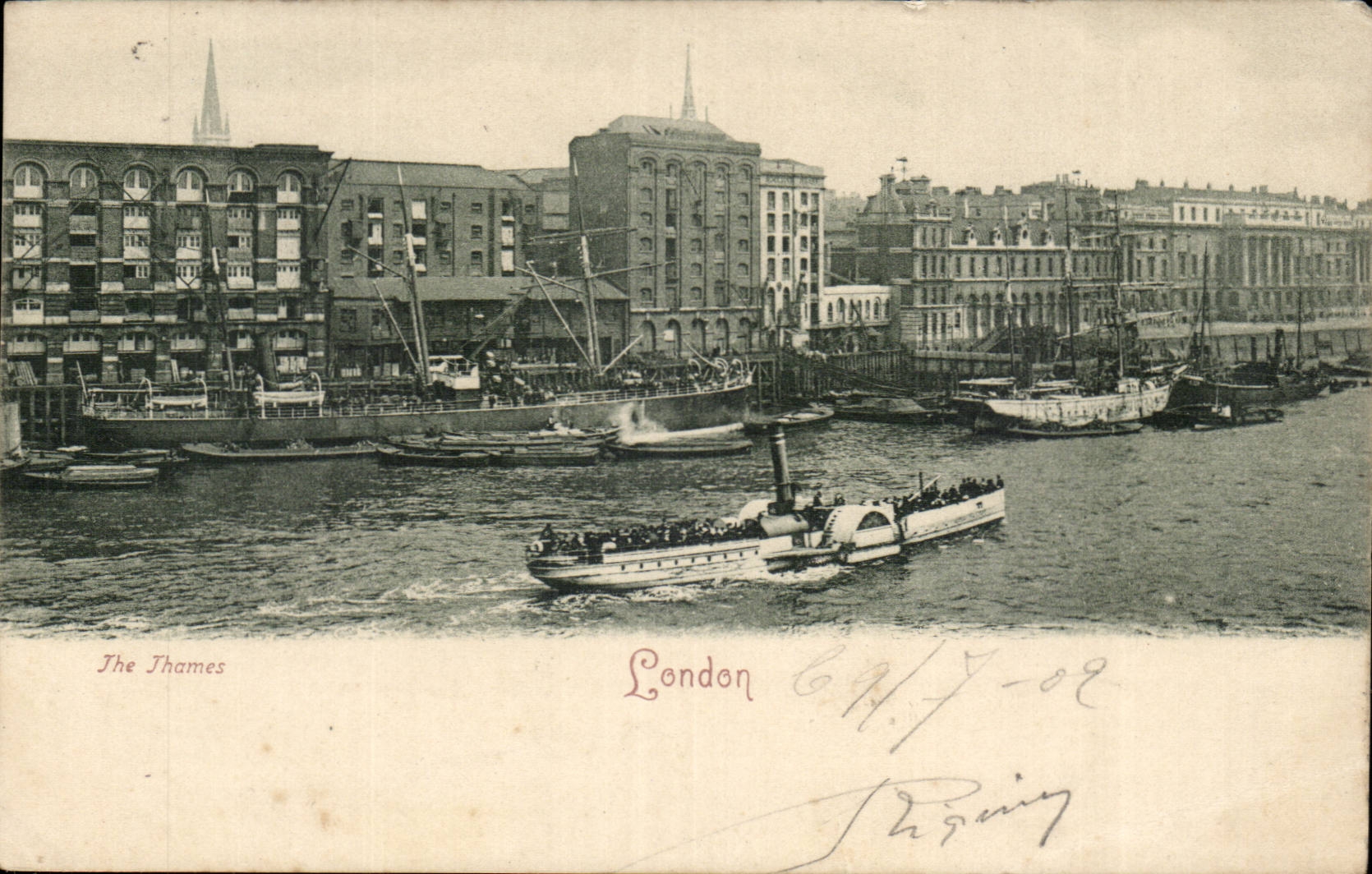 The United Kingdom CPA London London The Thames Boat Boat