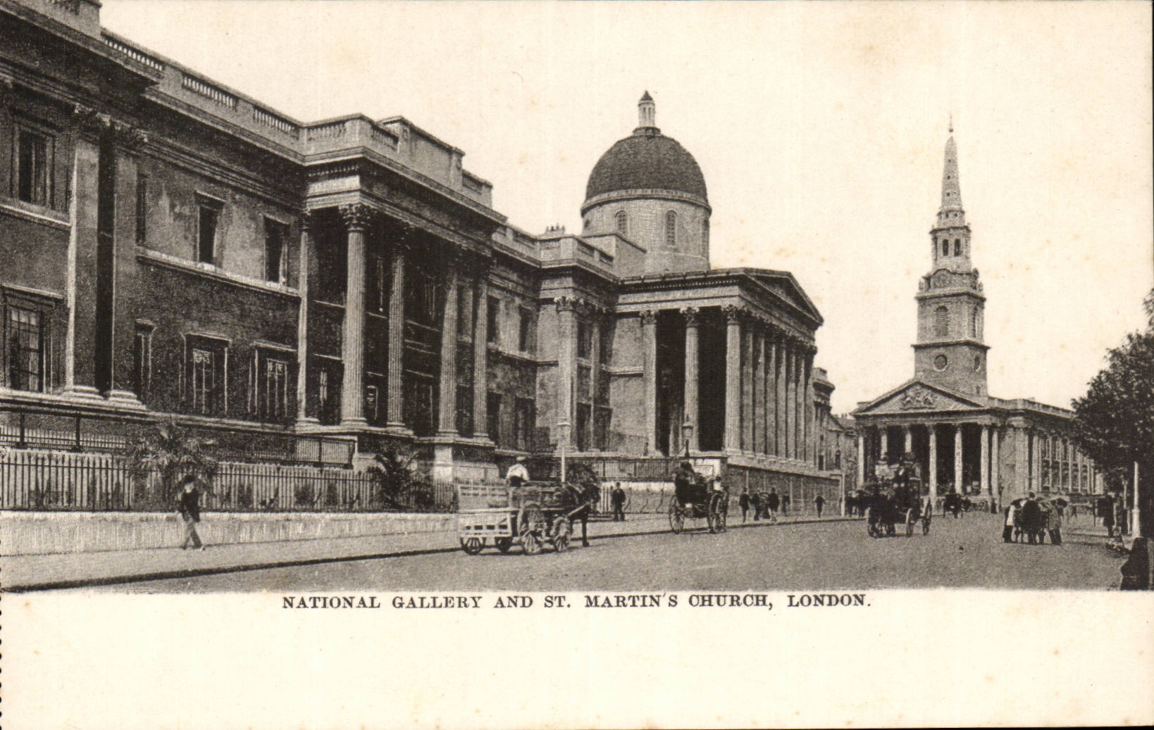 The United Kingdom CPA London London National Gallery and St Martin' S church