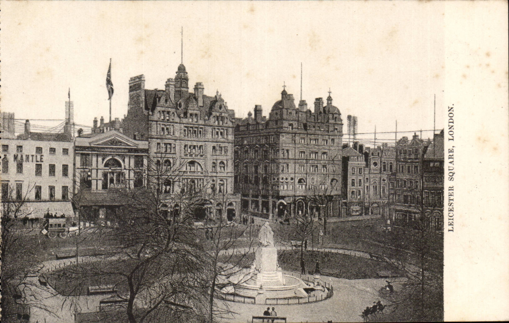 The United Kingdom CPA London London Leicester Public garden