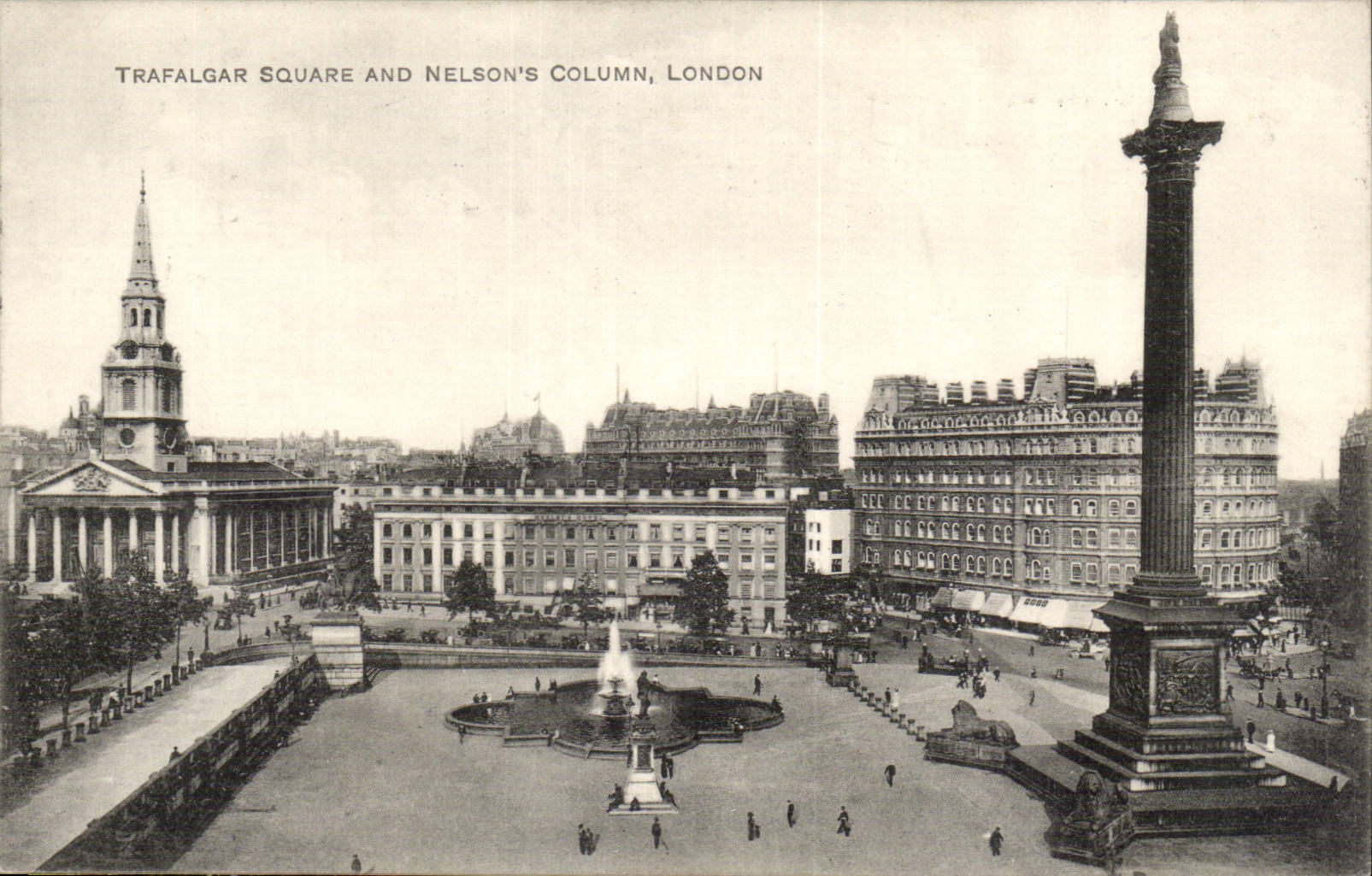 The United Kingdom London london CPA Trafalgar Public garden and Nelson' S column