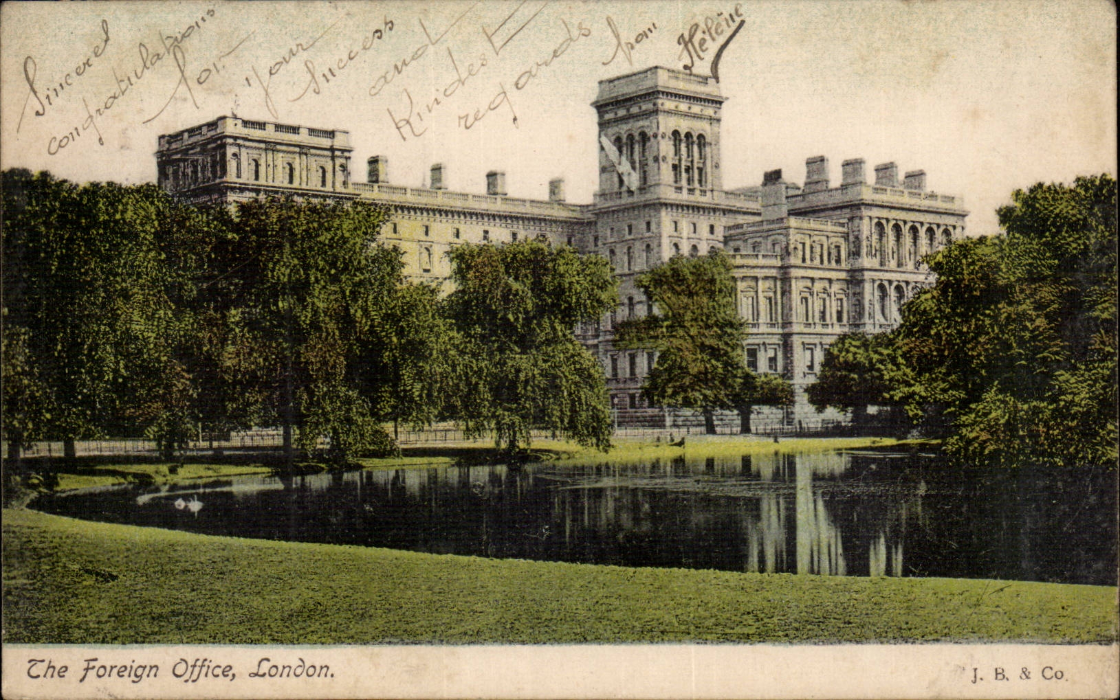 The United Kingdom London london CPA The foreign office