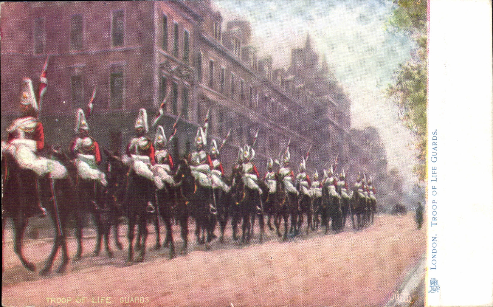 The United Kingdom London london CPA Troop off life guards