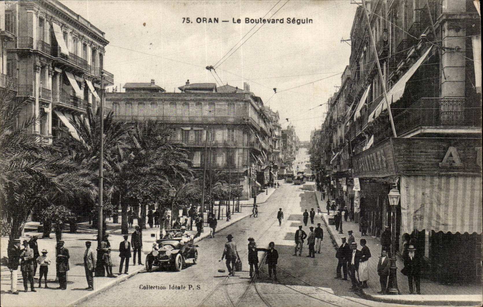 Algeria Oran CPA the Seguin boulevard