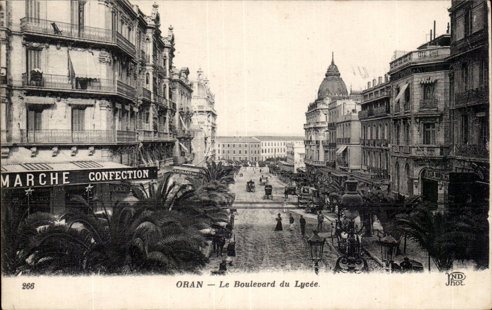 Algeria Oran CPA the boulevard of the college