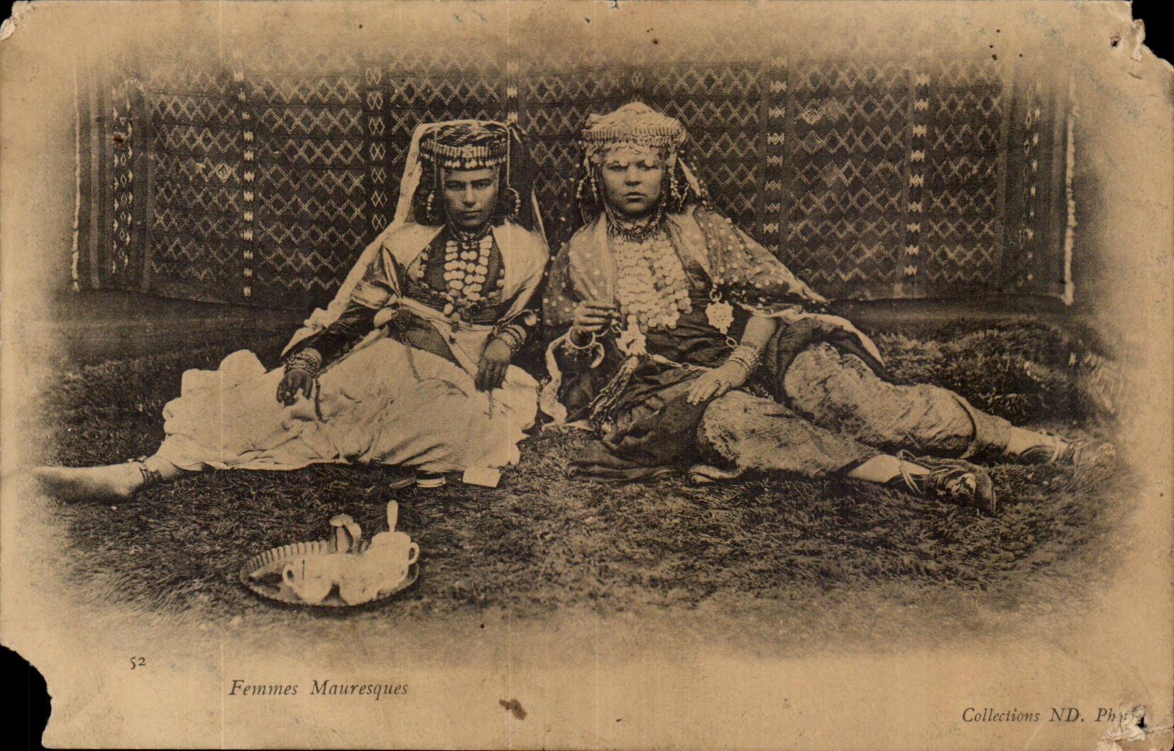 Moorish Algeria CPA Women