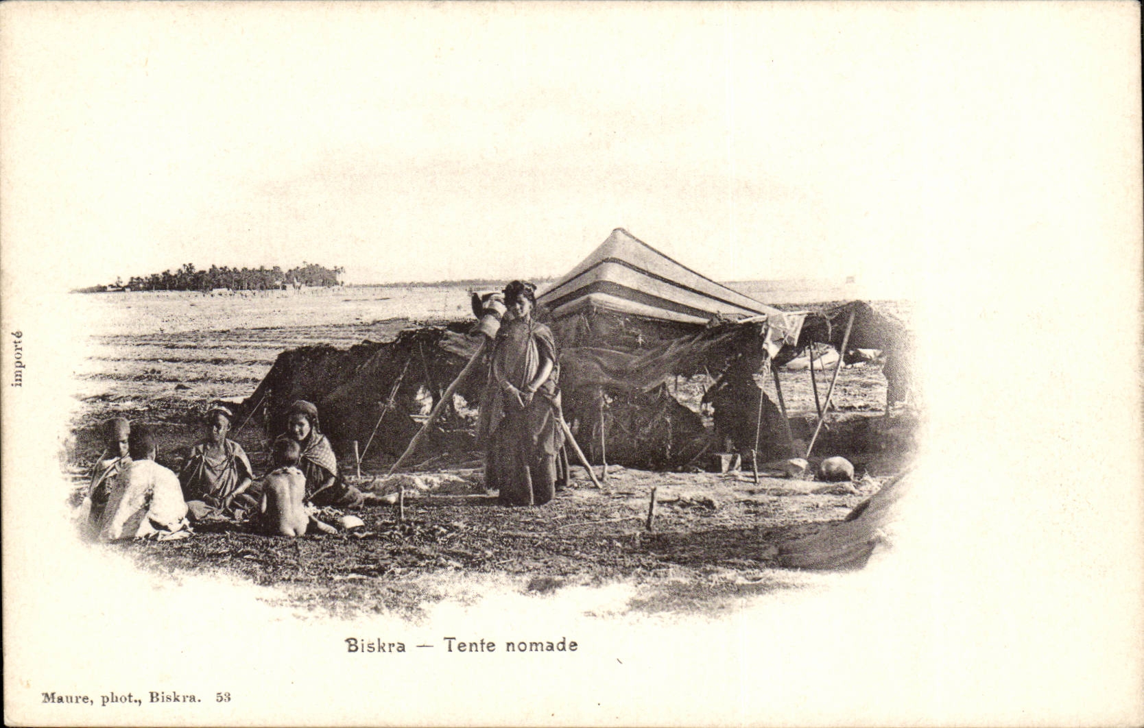 Algeria Biskra CPA Tries wandering