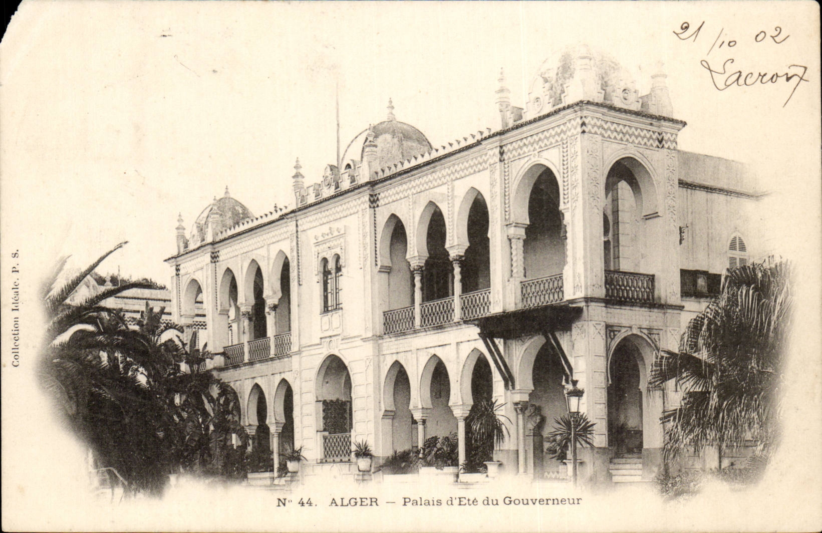 Gaumen Algerien-Algiers CPA des Sommers des Gouverneurs