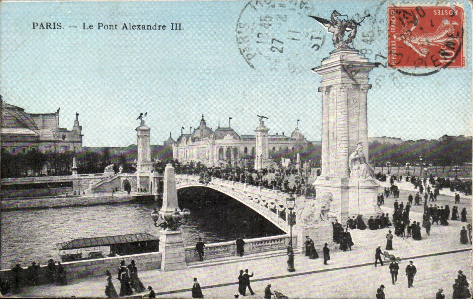 Paris CPA Bridge Alexandre III