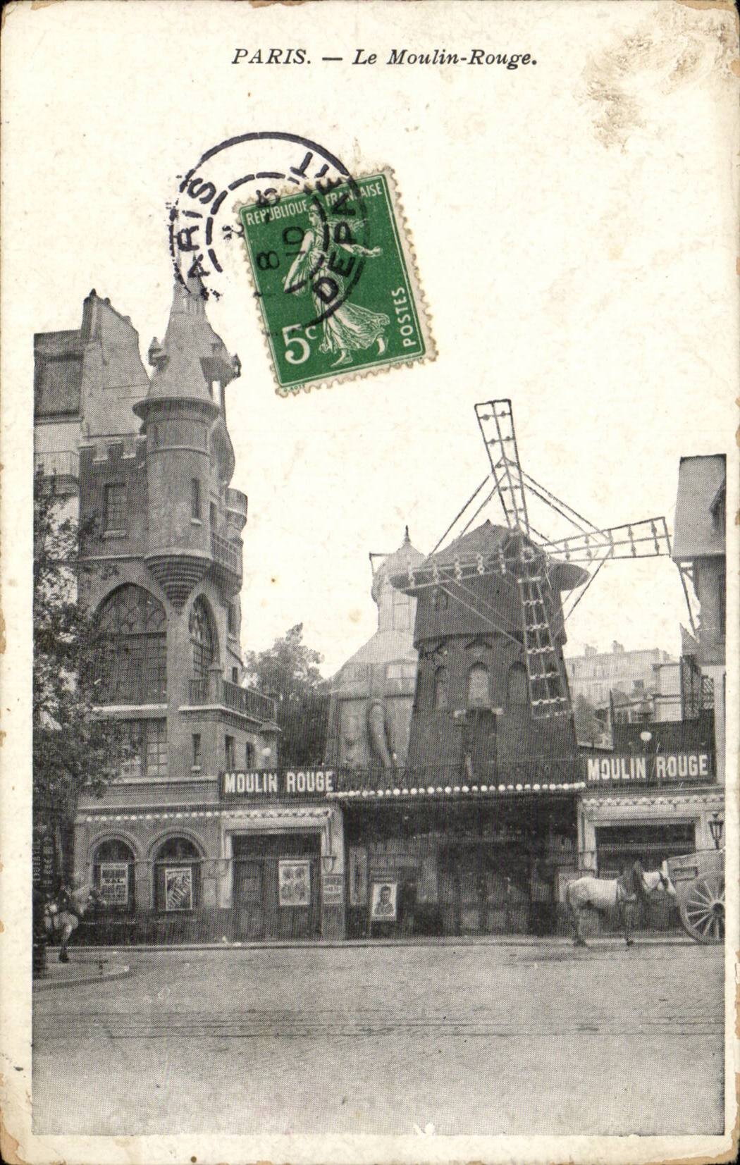 Paris CPA Moulin rouge