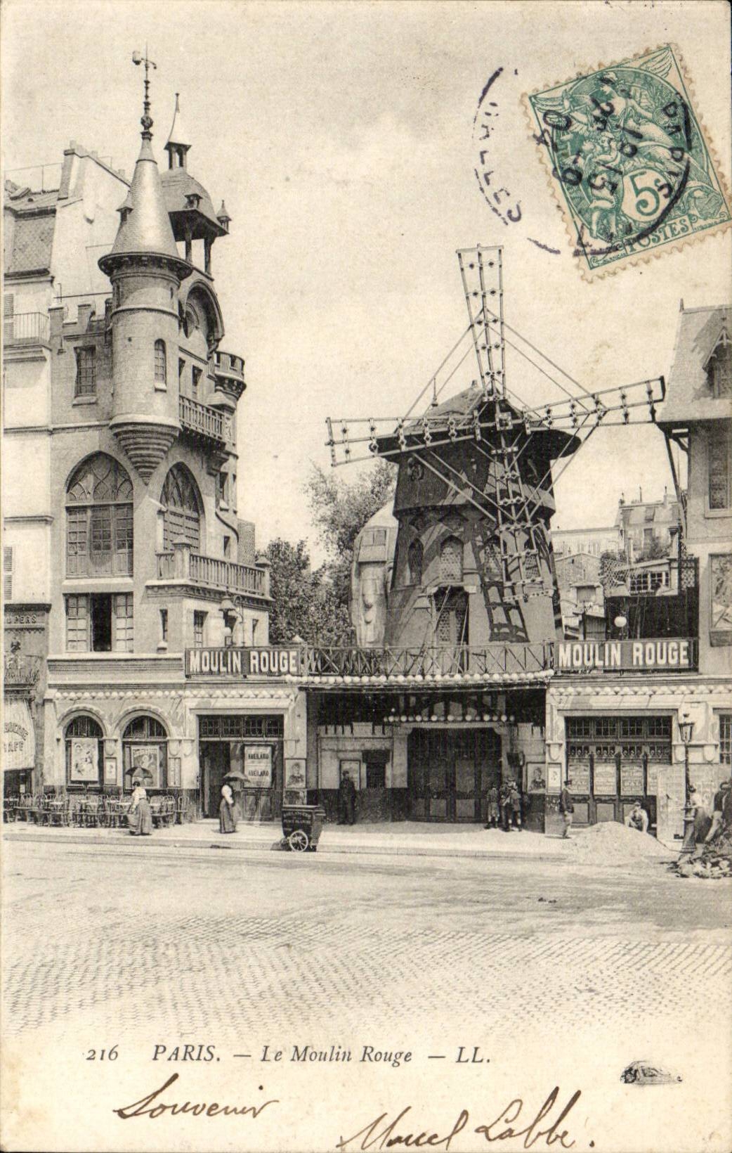 Paris CPA Moulin rouge