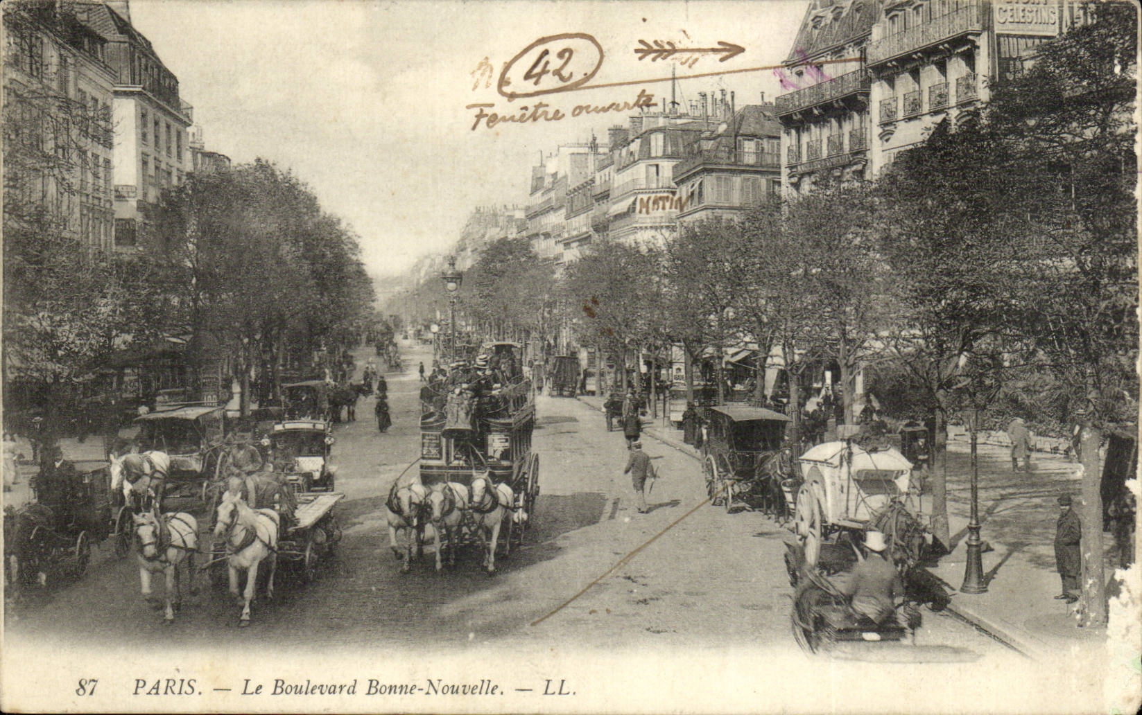 Paris CPA Boulevard Bonne Nouvelle