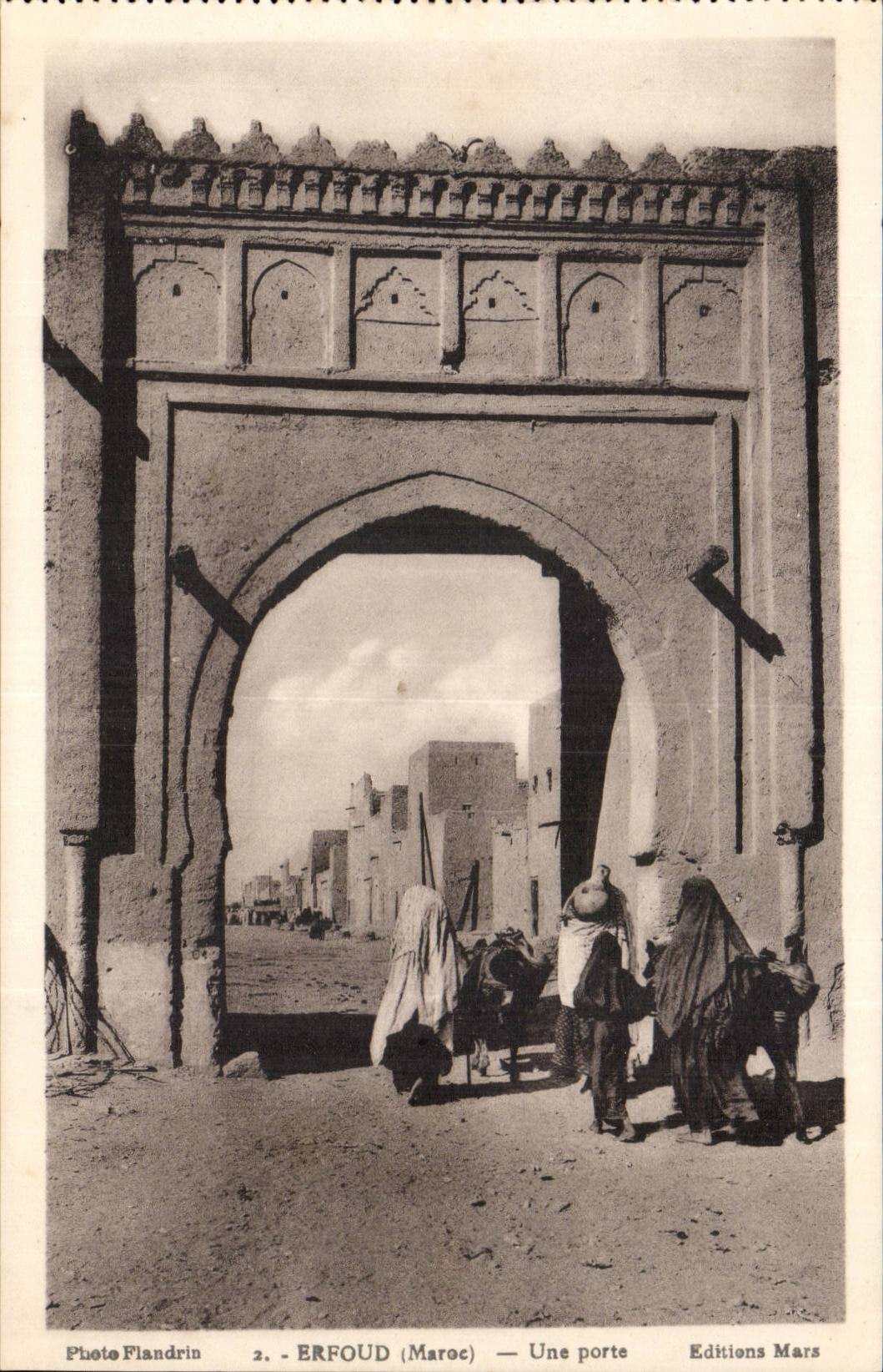 Morocco ERfoud CPA a door