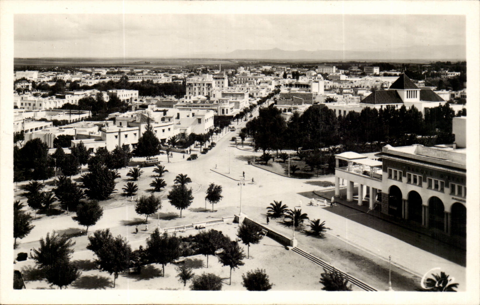 Marokko Fes CPA setzt Lyautey