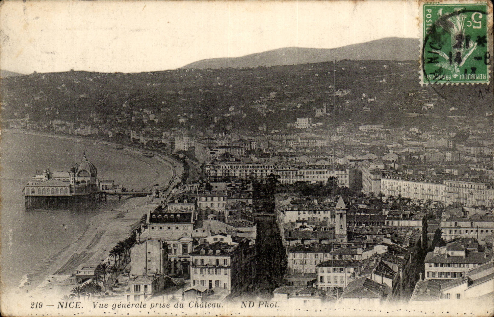 Nice CPA View taken of the castle