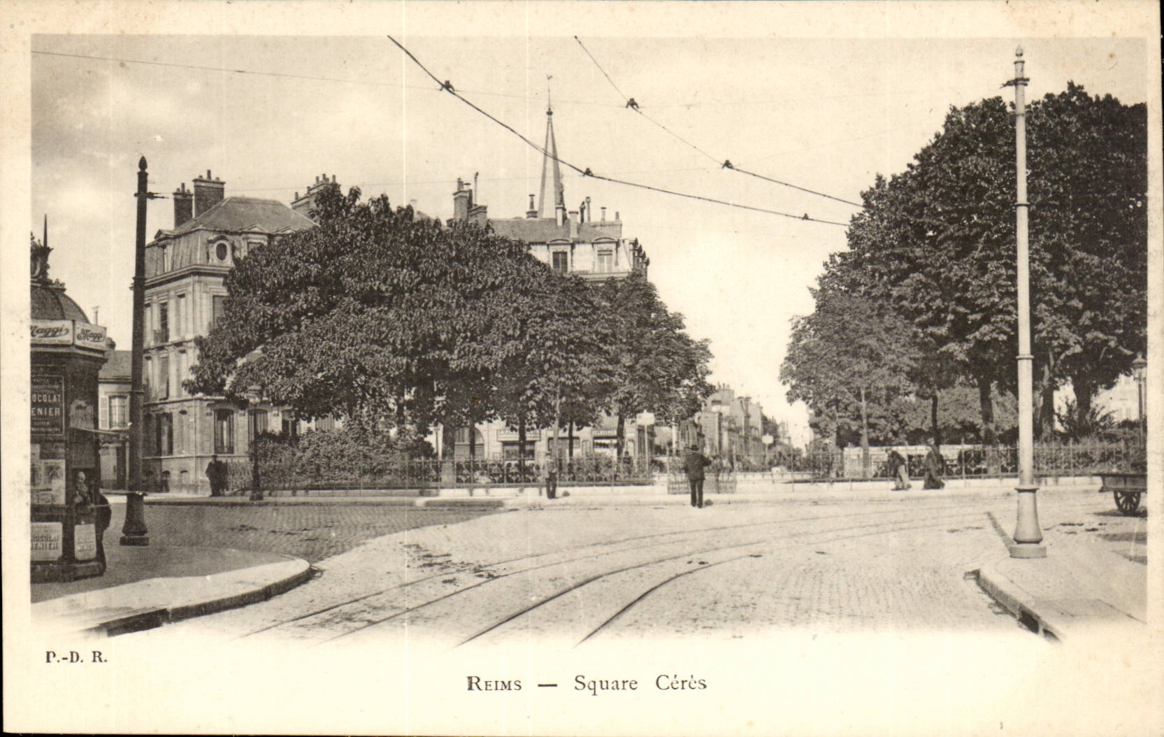 Reims CPA Ceres allgemeinen Garten