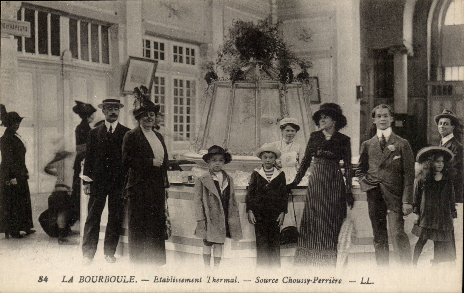 Bourboule cPA hydropathisches Einrichtung QuellChoussy Steinsteinbruch