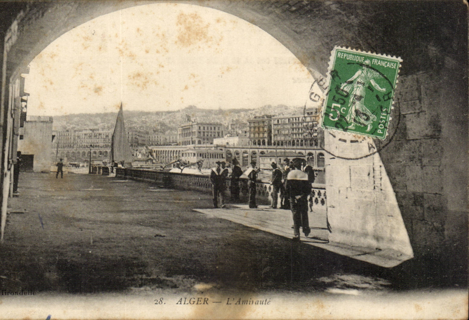 Algeria Algiers CPA admiralty