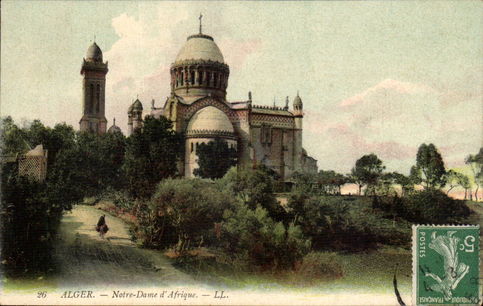 Algeria Algiers CPA Notre Dame of Africa