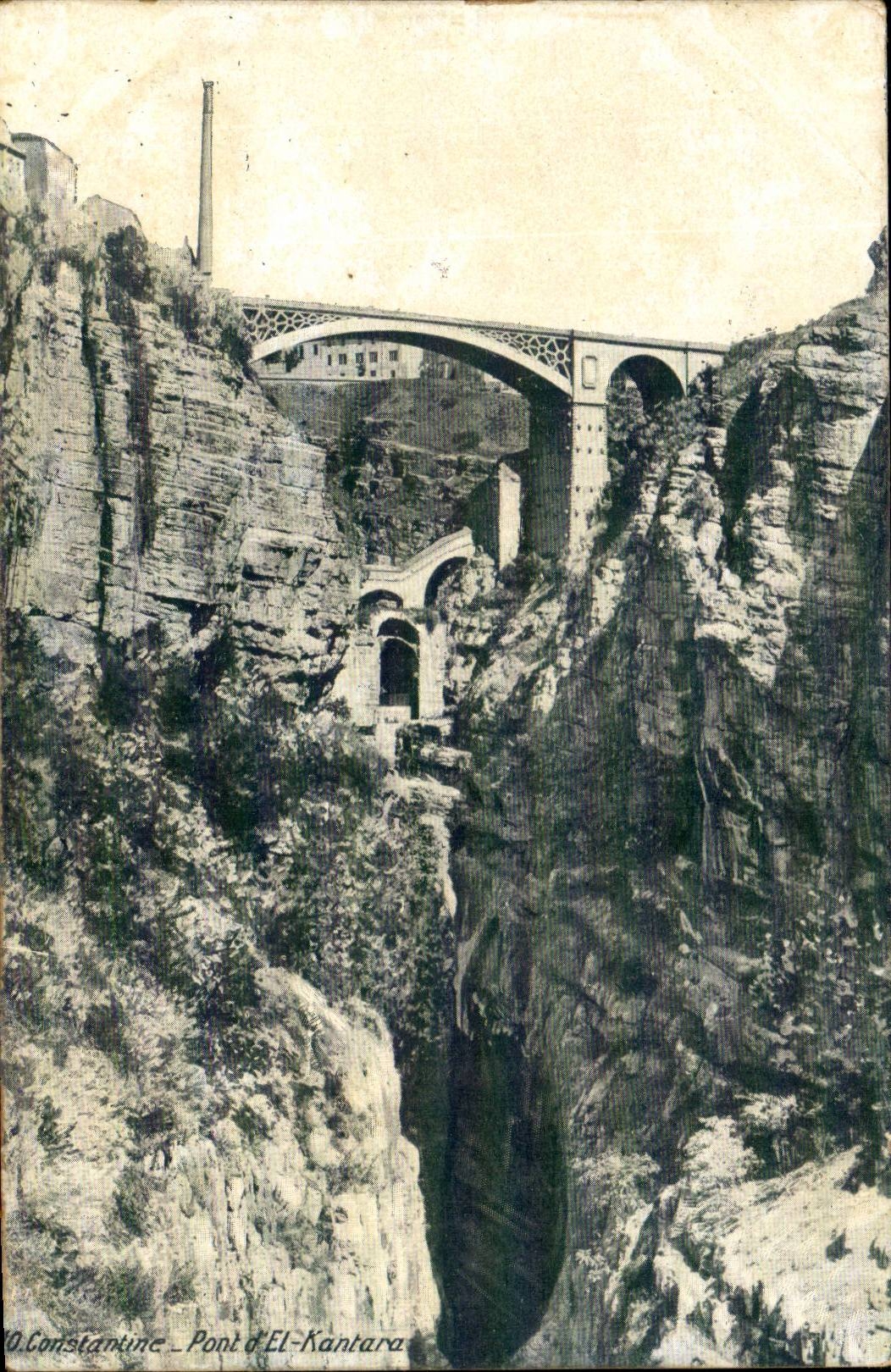 Algeria CPA Bridge El Kantara Constantine