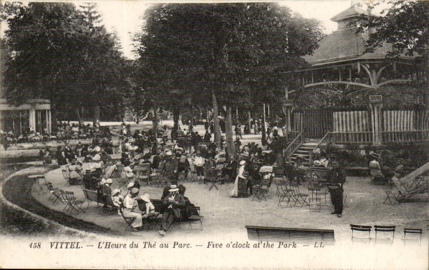 Vittel CPA the hour of the to the park