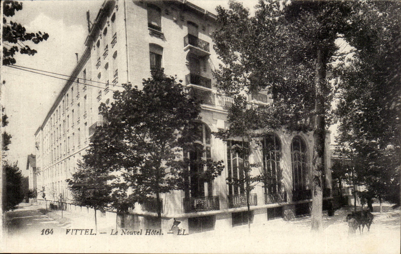 Vittel CPA the new hotel