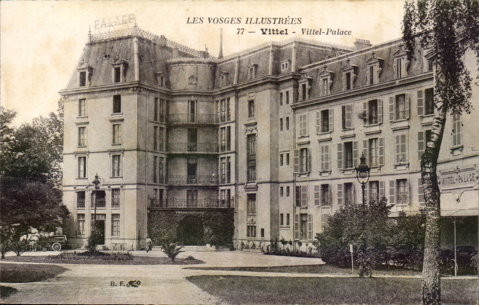 Vittel CPA De luxe hotel