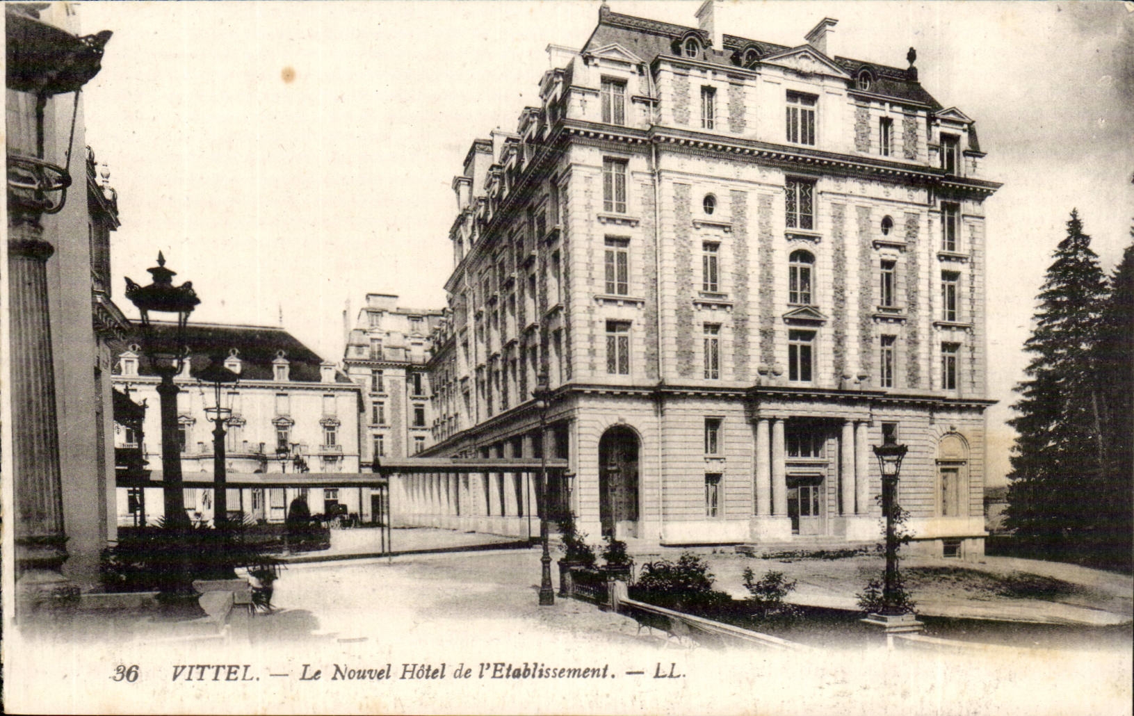 Vittel CPA das neue Hotel der Einrichtung