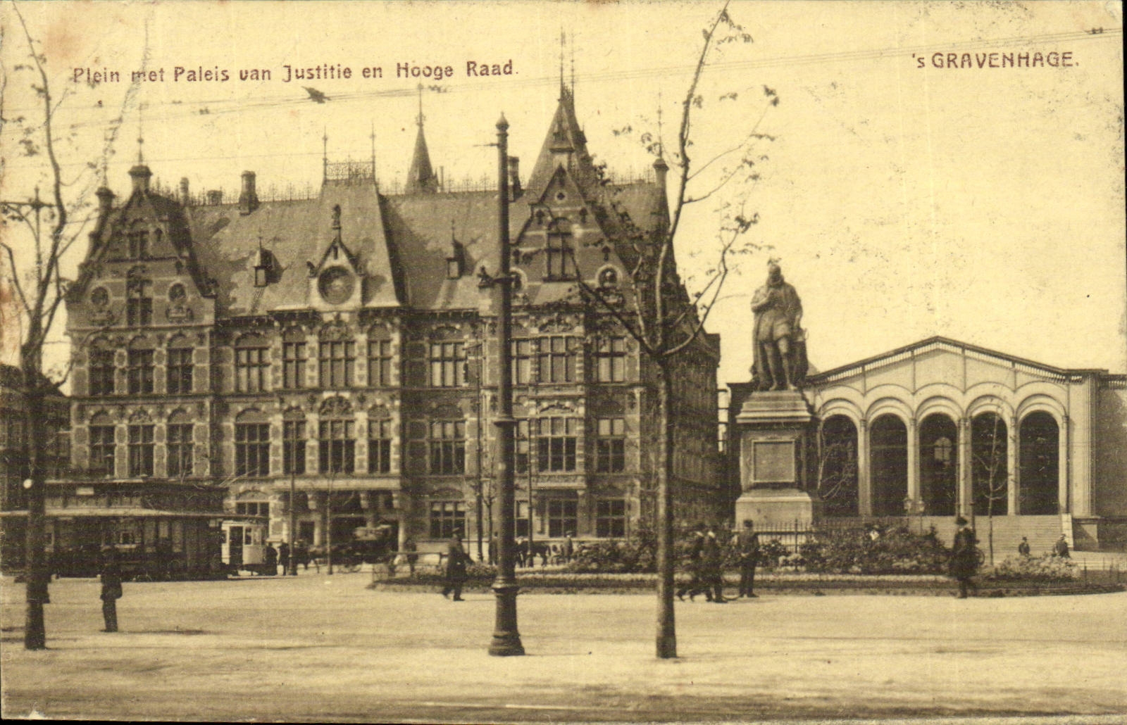 Belgie Belgium Granvenhage Plein puts Paleis van Justitie in Hooge Raad