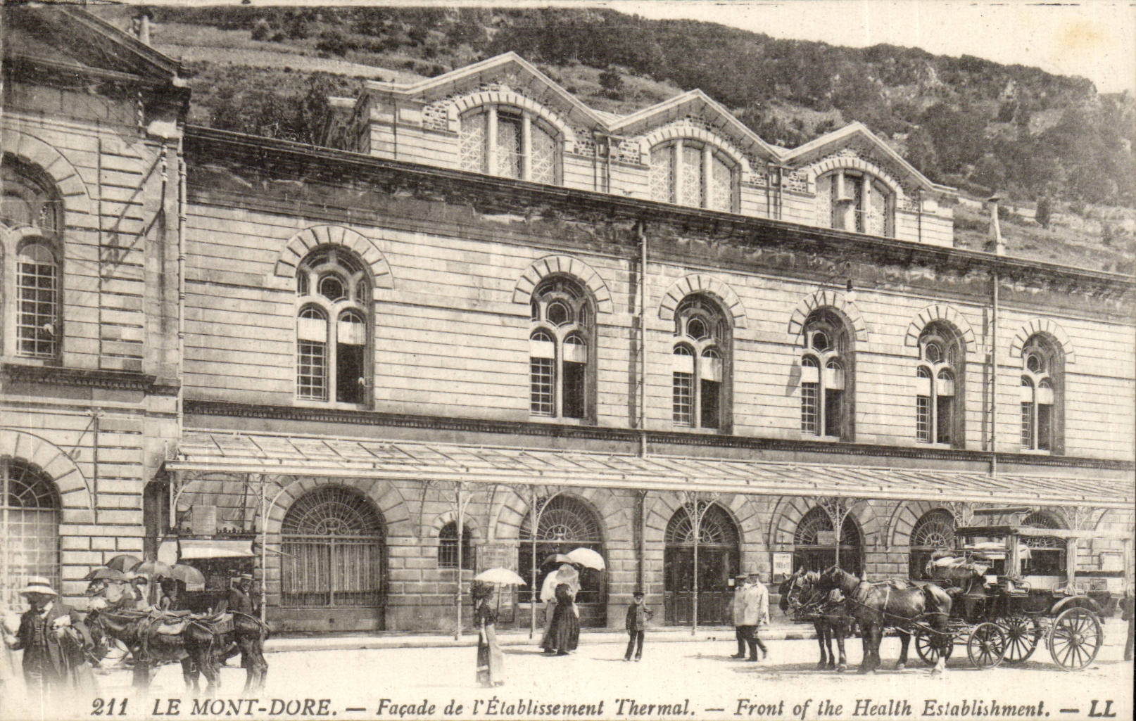 The Mount Gilds CPA Facade of the hydropathic establishment