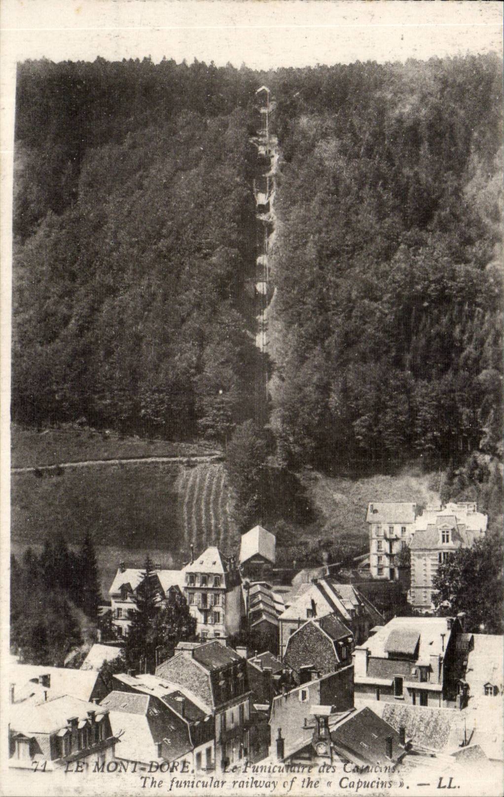 The Mount Gilds funicular CPA It of the Capuchins
