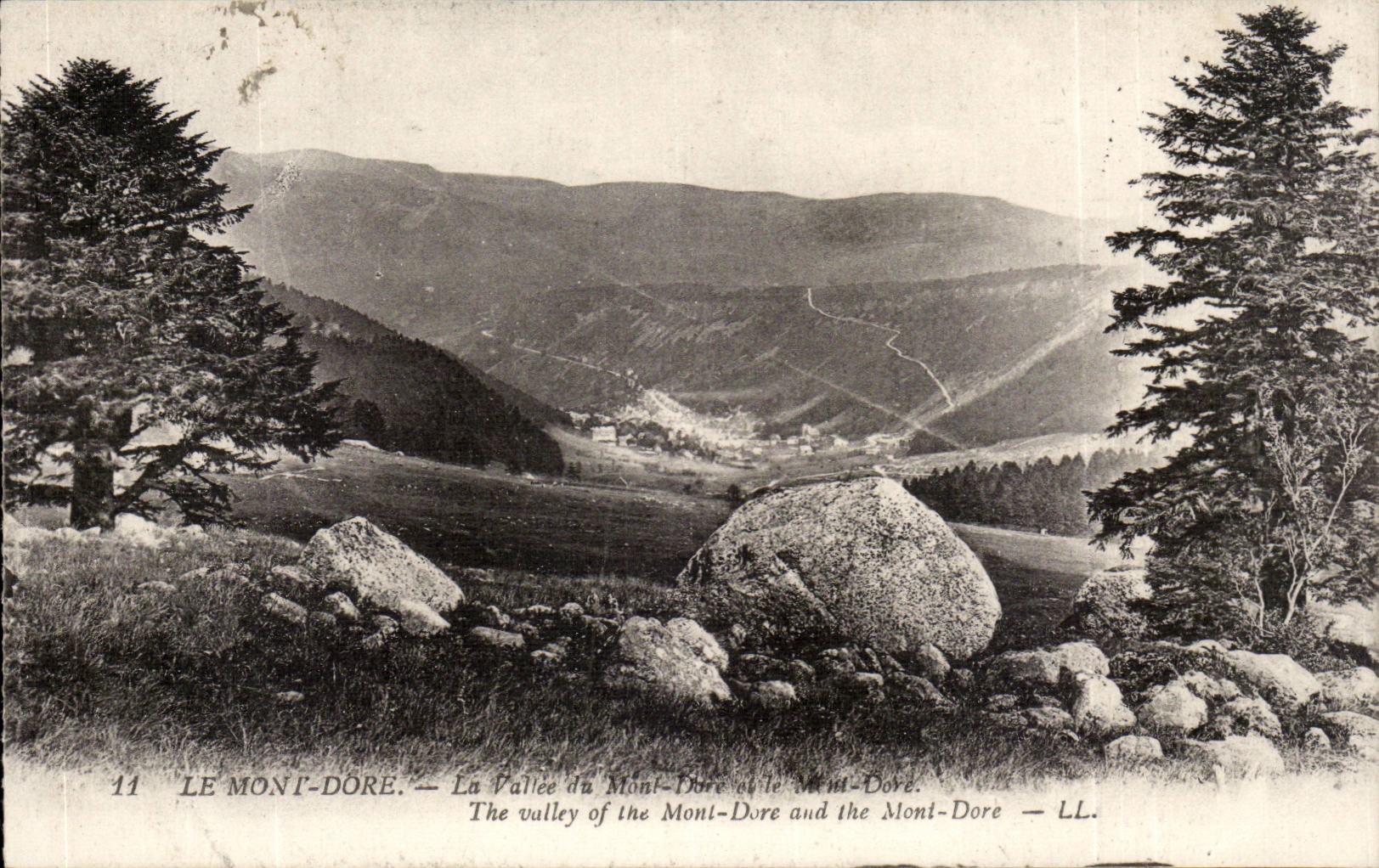 The Mount Gilds CPA the valley of the Mount Gilds