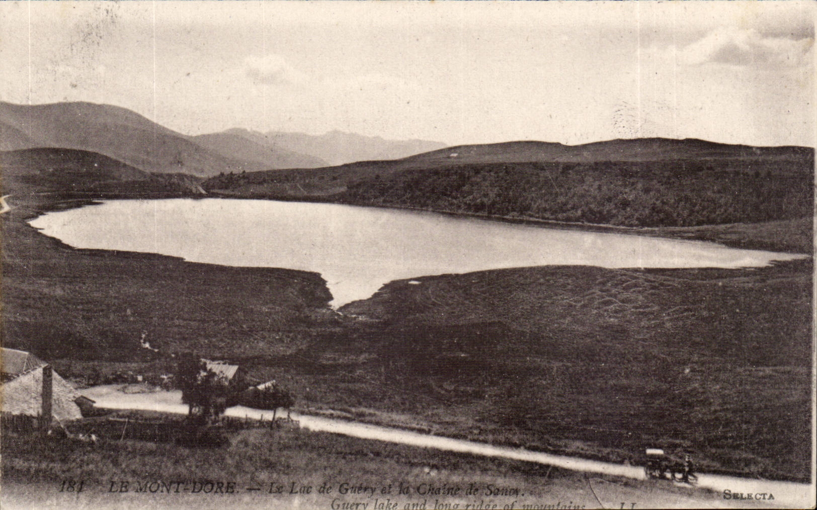 The Mount Gilds CPA the Lake Guery and the chain of Sanoy