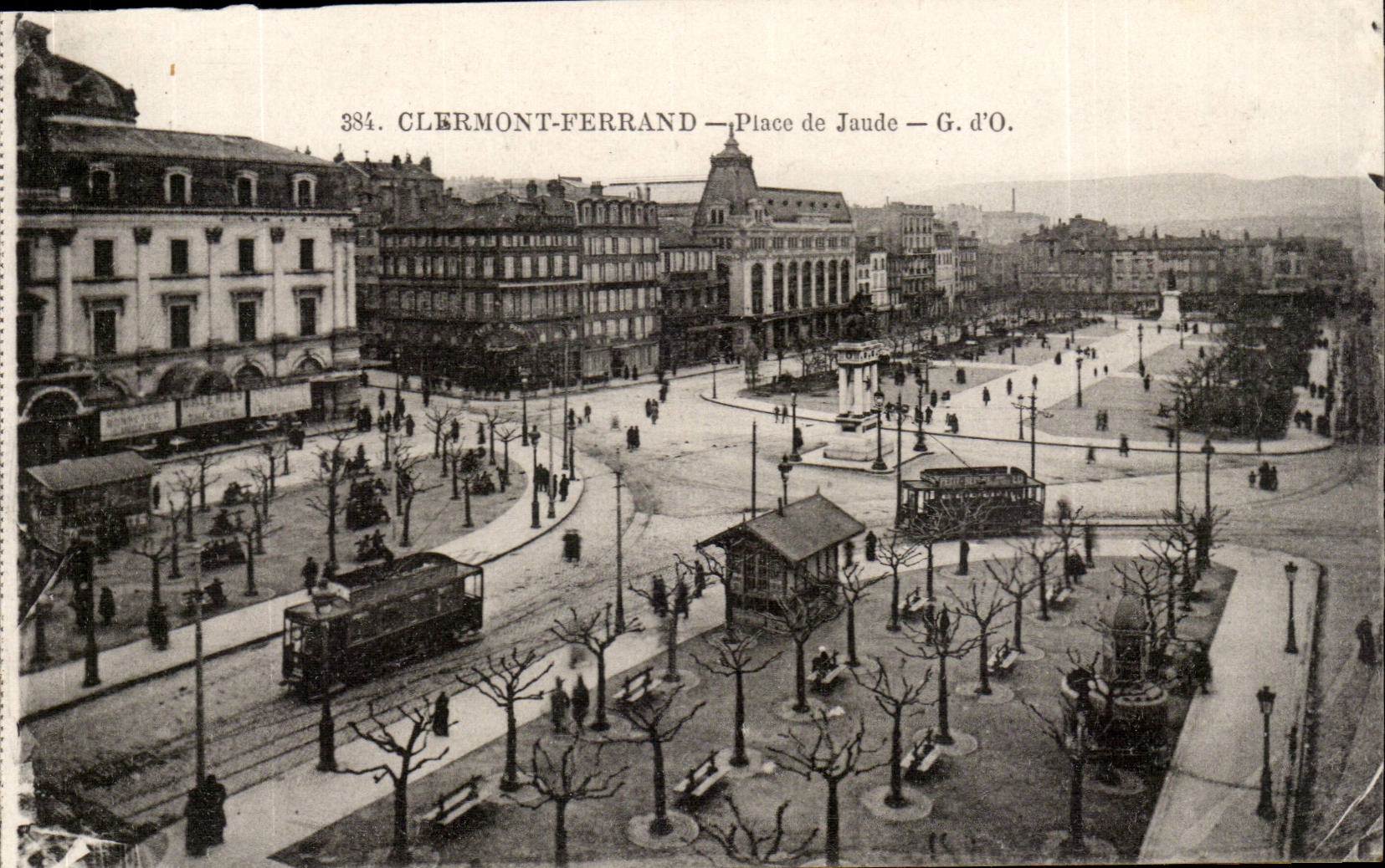 Orte Clermont-ferrandCPA von Jaude