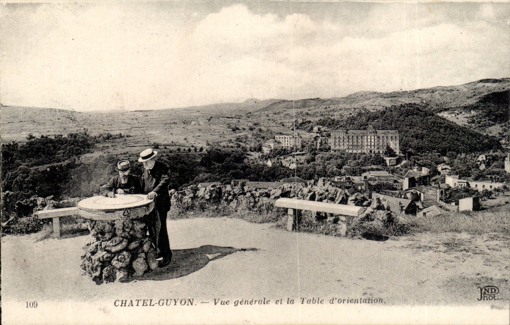 Chatelguyon CPA View and the table of orientation