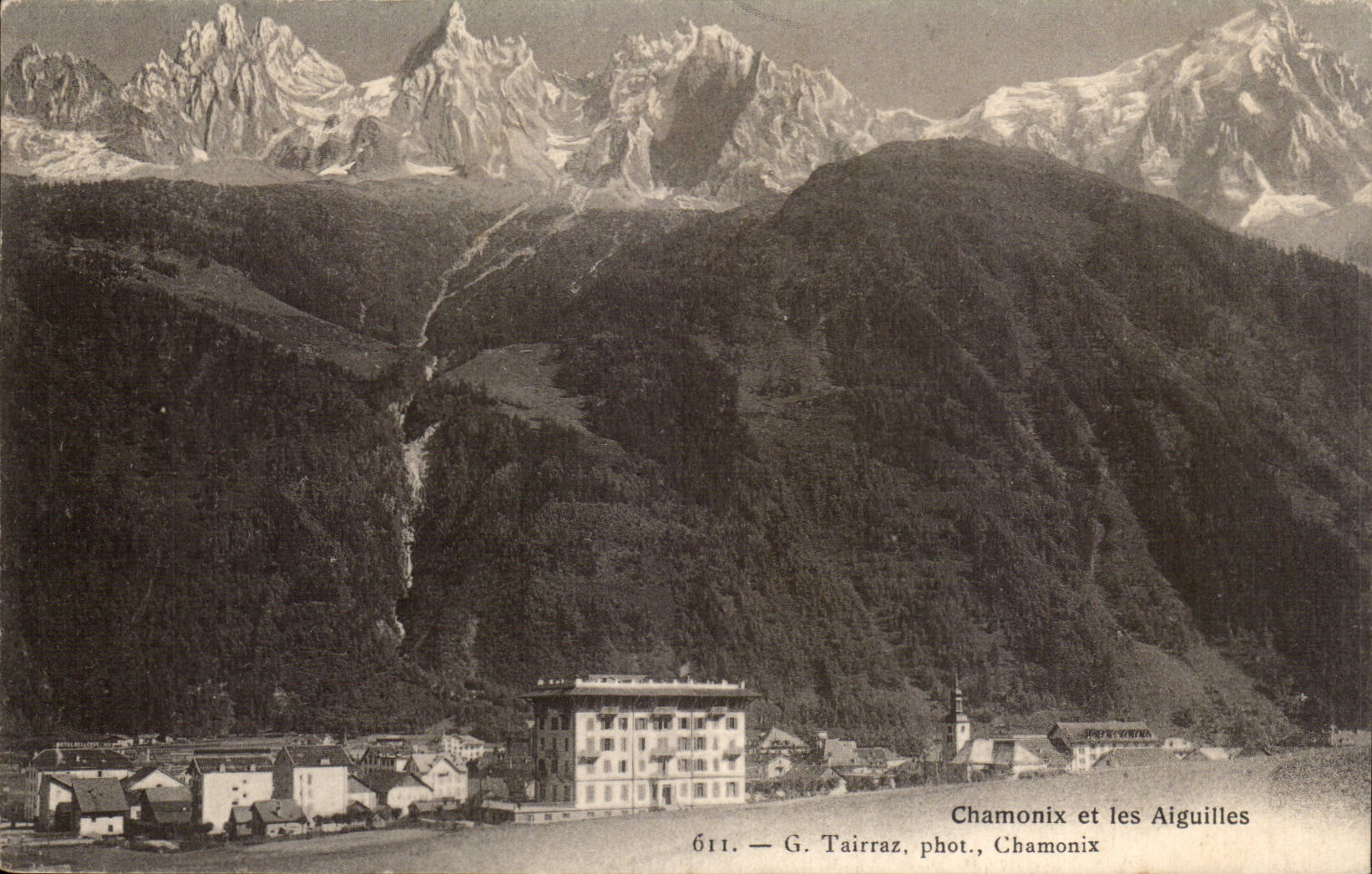 Chamonix et les aiguilles CPA
