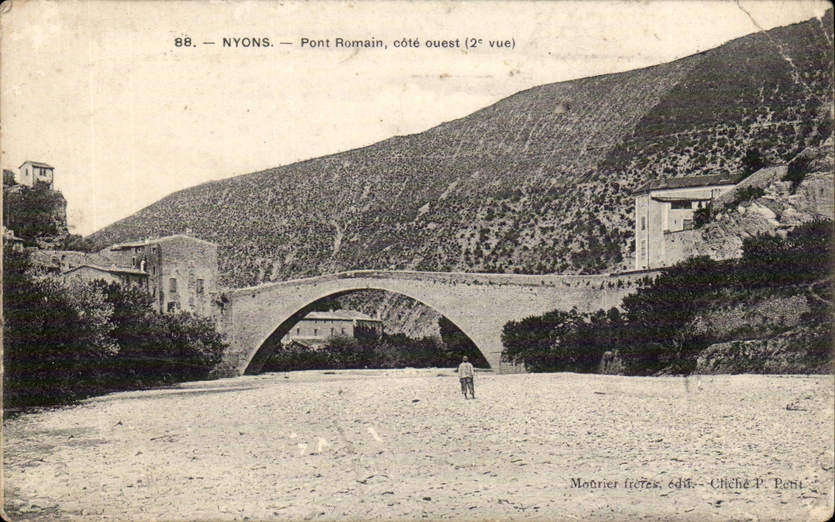 Nyons CPA Roman Bridge west coast