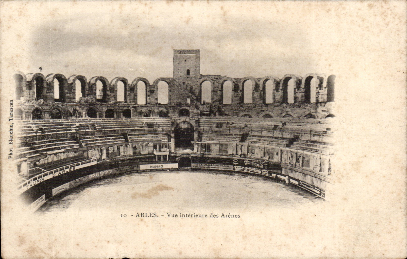 CPA Arles Seen interior of arena