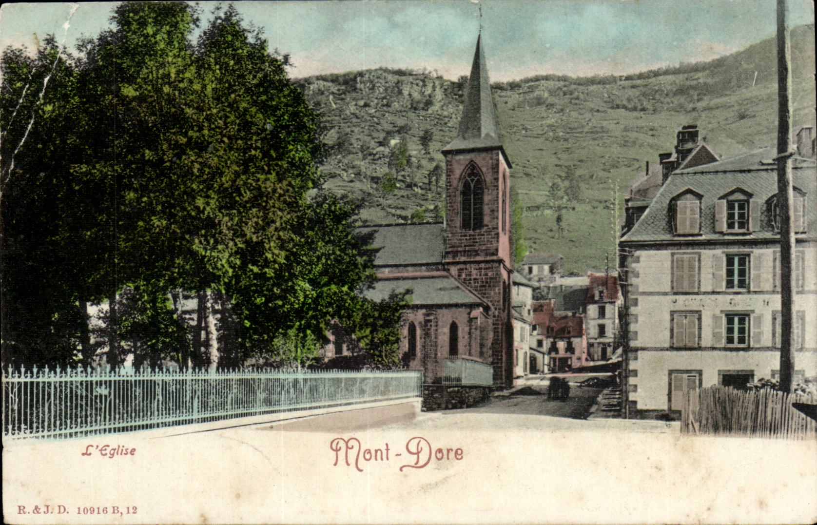 The Mount Gilds - the Church - CPA