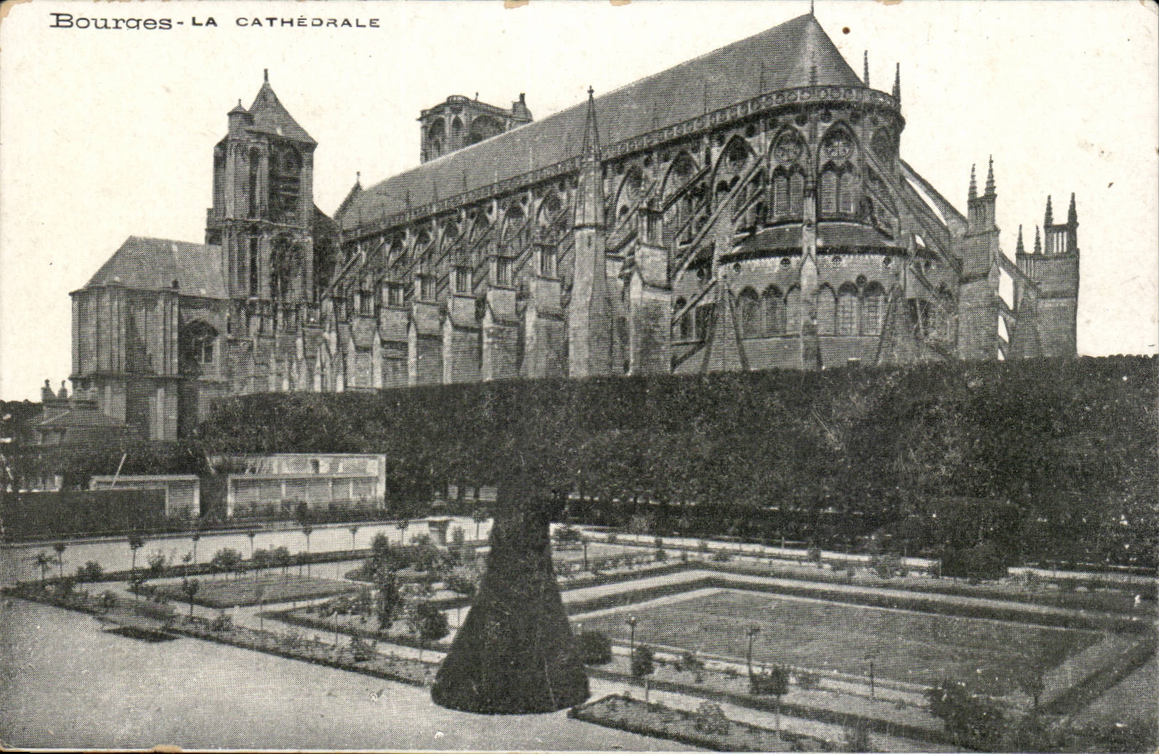Bourges - the Cathedral - CPA