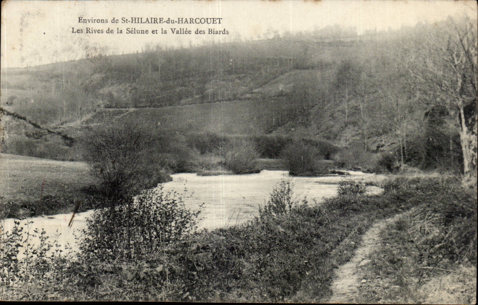 St Hilaire de Harcouet - Banks of Selune and the Valley of Biards - CPA