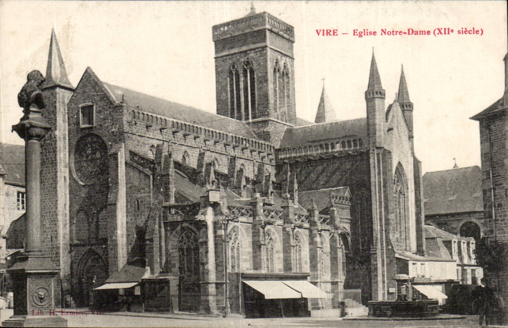 Vire - Eglise Notre Dame - CPA 